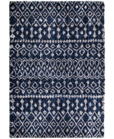 Shop Palmetto Living Orian Home Cotton Tail Rugs In Navy
