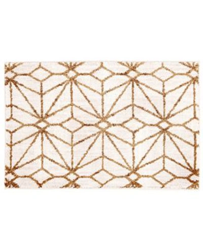 Shop Scott Living Artisan Celeste Brushed Area Rug In Gold