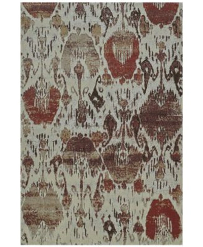 D Style Mosaic Ikat Canyon Area Rugs