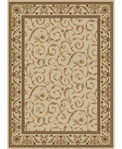 Shop Km Home Closeout  Pesaro 1599 Area Rug Collection In Black