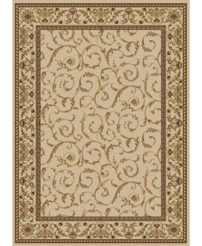 Km Home Closeout!  Pesaro Meshed Brick 3' 3" X 4' 11" Area Rug In Black