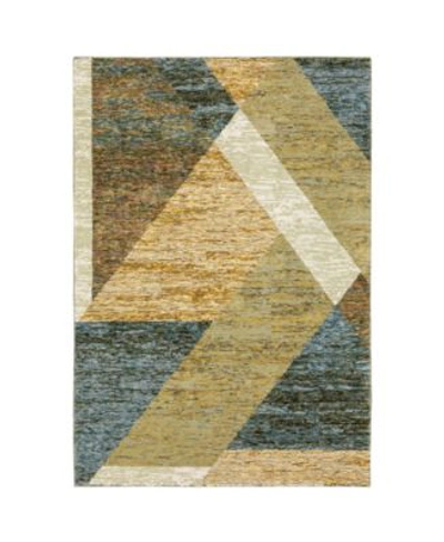 Jhb Design Strada Str09 Area Rugs In Gold-tone