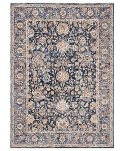 Ralph Lauren Celia Lrl1335n Area Rug In Navy