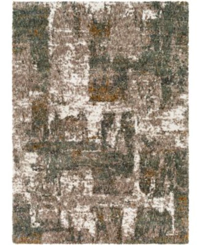 Surya Celestial Shag Csg2306 Area Rug In Khaki