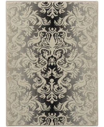 Nourison Riviera Ri06 Charcoal Rug In Charcoal
