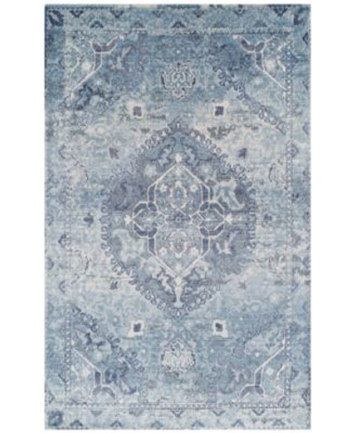 D Style Traveler Versailles Area Rugs In Sky