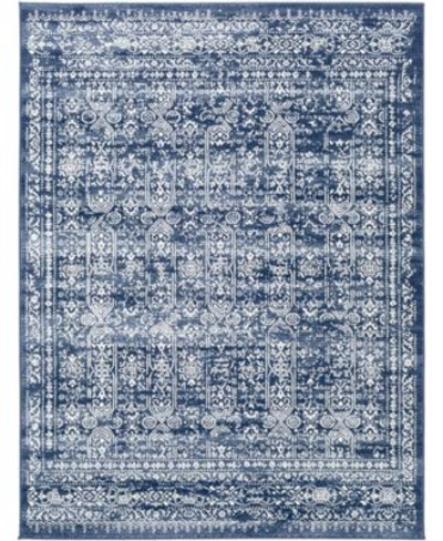 Shop Abbie & Allie Rugs Rugs Roma Rom 2310 Navy Area Rug