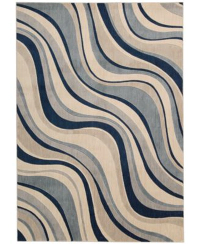 Shop Nourison Closeout  Home Somerset Wave Area Rug Collection In Multi