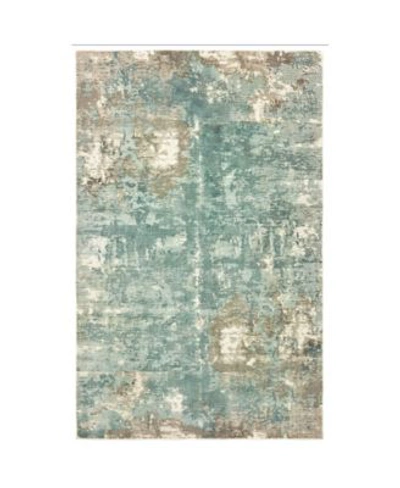 Jhb Design Creation Cre02 Blue Area Rug In Blue