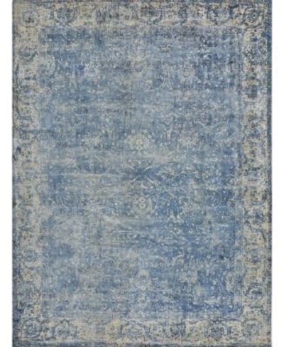 Exquisite Rugs Pietro P3545 Area Rug In Denim