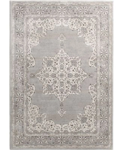 Shop Portland Textiles Portland Textile Alexia Glint Area Rug In Gray