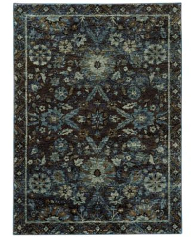 Jhb Design Journey Ordino Navy Area Rugs In Navy