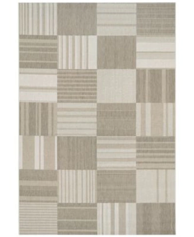 Shop Couristan Closeout  Indoor Outdoor Afuera 5038 6031 Patchwork Area Rugs In Patchwork Onyx-ivory