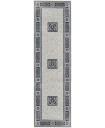 Km Home Sanford Milan Gray Rug Collection In Grey