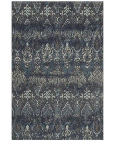 D Style Geneva Gv315 Area Rugs In Pewter