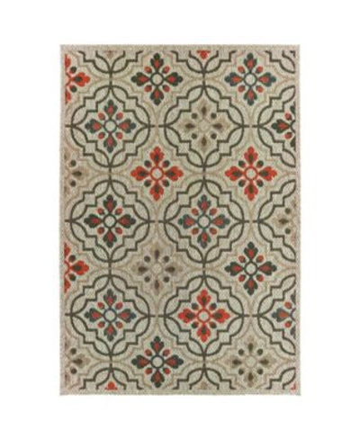 Jhb Design Scope Sco08 Gray Area Rug In Beige
