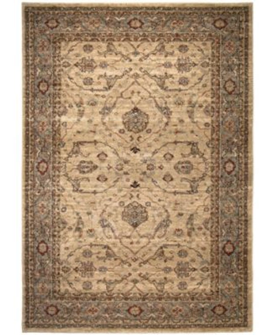 Shop Palmetto Living Orian Aria Ansley Rug In Light Blue