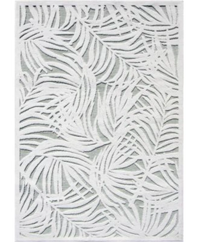 Shop Edgewater Living Closeout  Prima Loop Prl05 Area Rug In White Sage