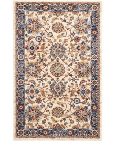 Nourison Closeout  Home Lagos Lag04 Cream Rug In Cream