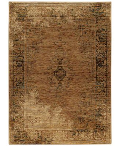 Jhb Design Andorra Cava Gold Area Rugs In Gold
