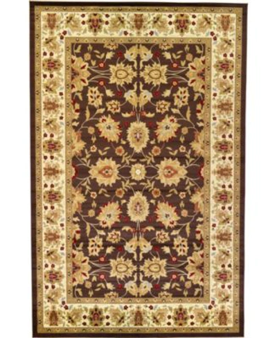 Shop Bayshore Home Passage Psg3 Area Rug Collection In Brown