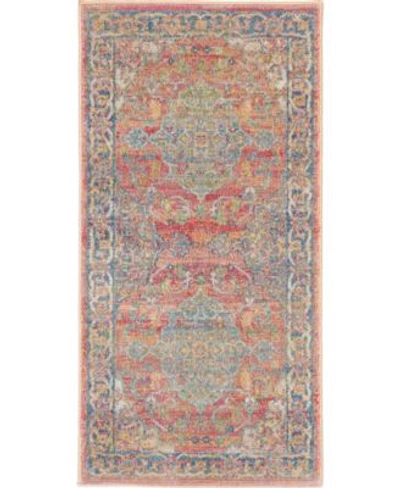 Nourison Ankara Global Anr01 Multi Rug In Multi