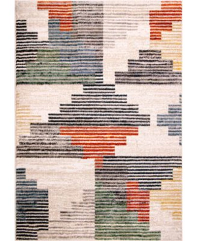 Shop Palmetto Living Orian Gemstone Deco Blocks Area Rug In Multi