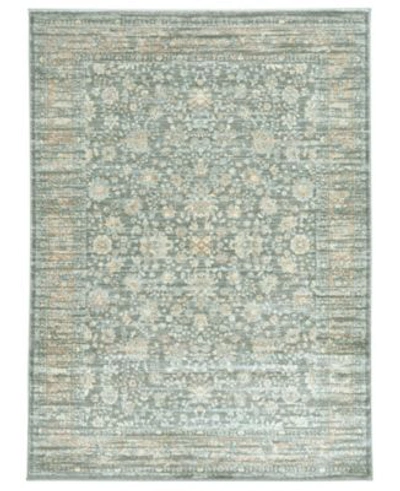 Km Home Silvano Sil 02 Green Area Rug In Green