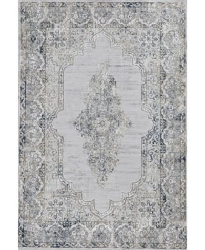 Km Home Abbey Kl32 Ivory Rug In Ivory