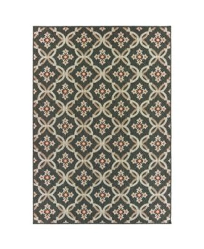 Jhb Design Scope Sco05 Gray Rug In Navy