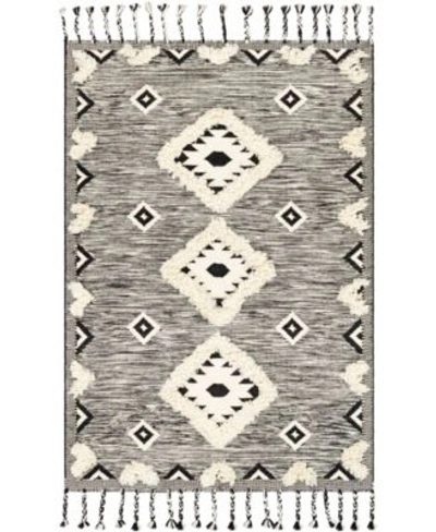 Shop Surya Closeout  Apache Apa 2302 Black Rug