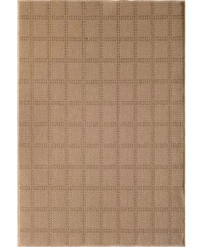 Shop Portland Textiles Portland Textile Napoli Regular Plaid Area Rug In Tan