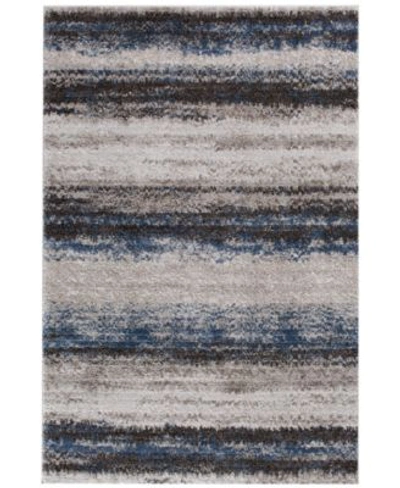 Km Home Leisure Bay Area Rug Collection In Sea Blue