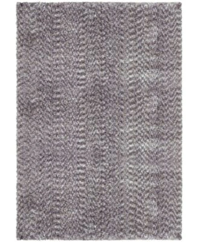 Shop Palmetto Living Orian Cotton Tail Solid Rug In Gray