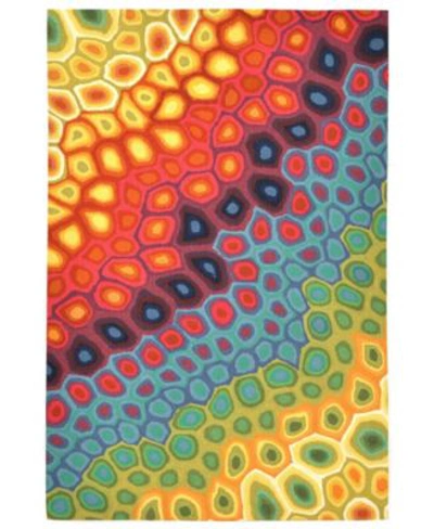 Shop Liora Manne Visions Iv Pop Swirl Area Rug In Multi