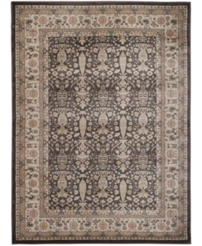 Km Home Gerola Brown Area Rug Collection In Brown