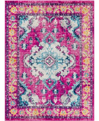 Surya Harput Hap11163 Area Rug In Fuchsia