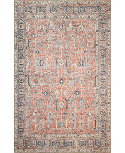 Shop Bb Rugs Effects Eff203 5' X 7'6" Area Rug In Rust