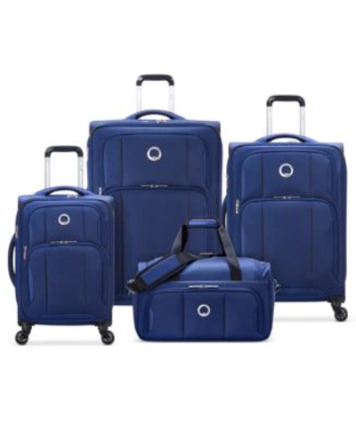 Shop Delsey Optimax Lite 2.0 Softside Luggage Collection In Black