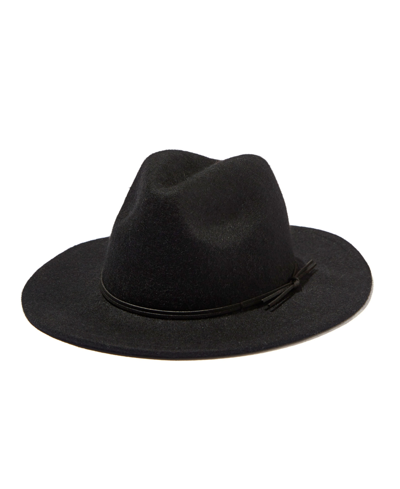 Shop Cotton On Little Girls Kids Wide Brim Hat In Black/ties