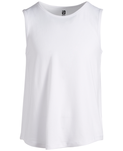 Shop Id Ideology Toddler & Little Girls Core Tank Top, Created For Macy's In Bright White
