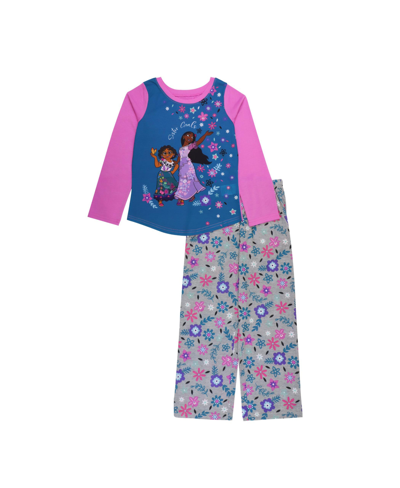 Shop Ame Little Girls Encanto T-shirt And Pajama, 2 Piece Set In Assorted