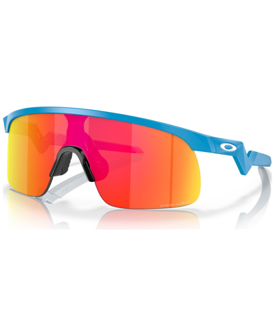 Shop Oakley Jr Kids Resistor Sunglasses, Oj9010 (ages 7-10) In Sky Blue