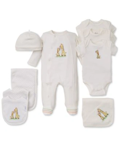 Shop Little Me Baby Boys Or Baby Girls Giraffe Gift Bundle Collection In Ivory