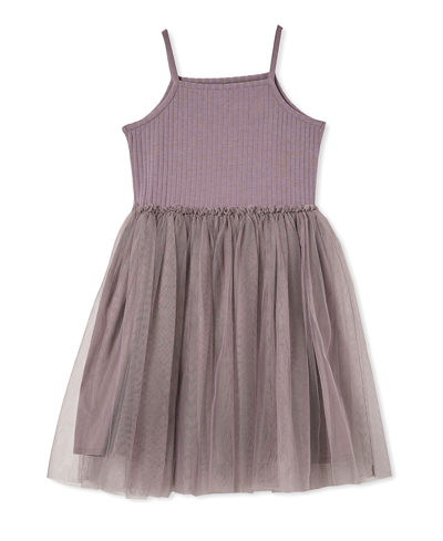 Shop Cotton On Big Girls Ines Dress Up Dress In Dusk Purple
