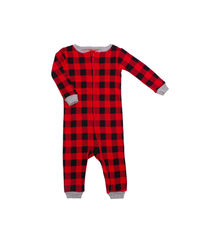 Shop Snugabye Baby Boys Or Baby Girls Holiday Footless Sleeper Coveralls In Red