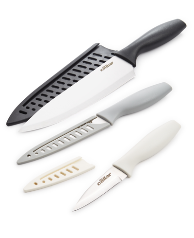 The Cellar 6-pc. Prep Work Essential Knives & Sheaths Set, Created For Macy's