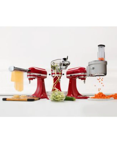 Shop Kitchenaid Stand Mixer Attachments In Stainless Steel