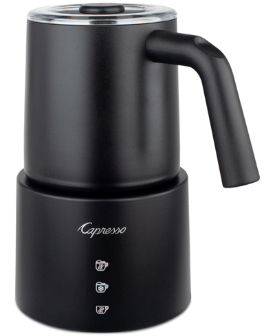 Shop Capresso Touchscreen Milk Frother & Hot Chocolate Maker In Black