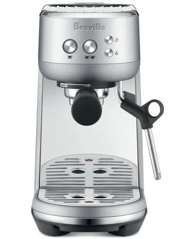 Shop Breville Bambino Stainless Steel Thermojet Espresso Maker With Steam In Brushed Stainless Steel